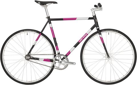 All-City Big Block Bike - 700c, Steel, Midnight/Frost/Violet