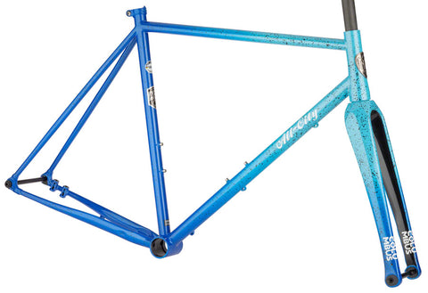 All-City Nature Cross Single Speed Frameset - 700c, Steel, Propane Flame