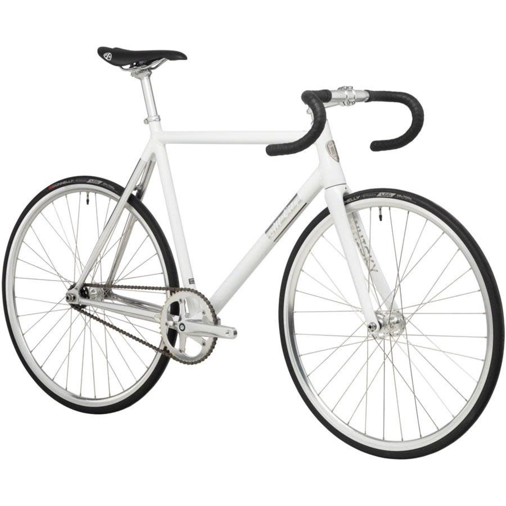 All-City All-City Thunderdome Bike - 700c, Aluminum, Polished Pearl