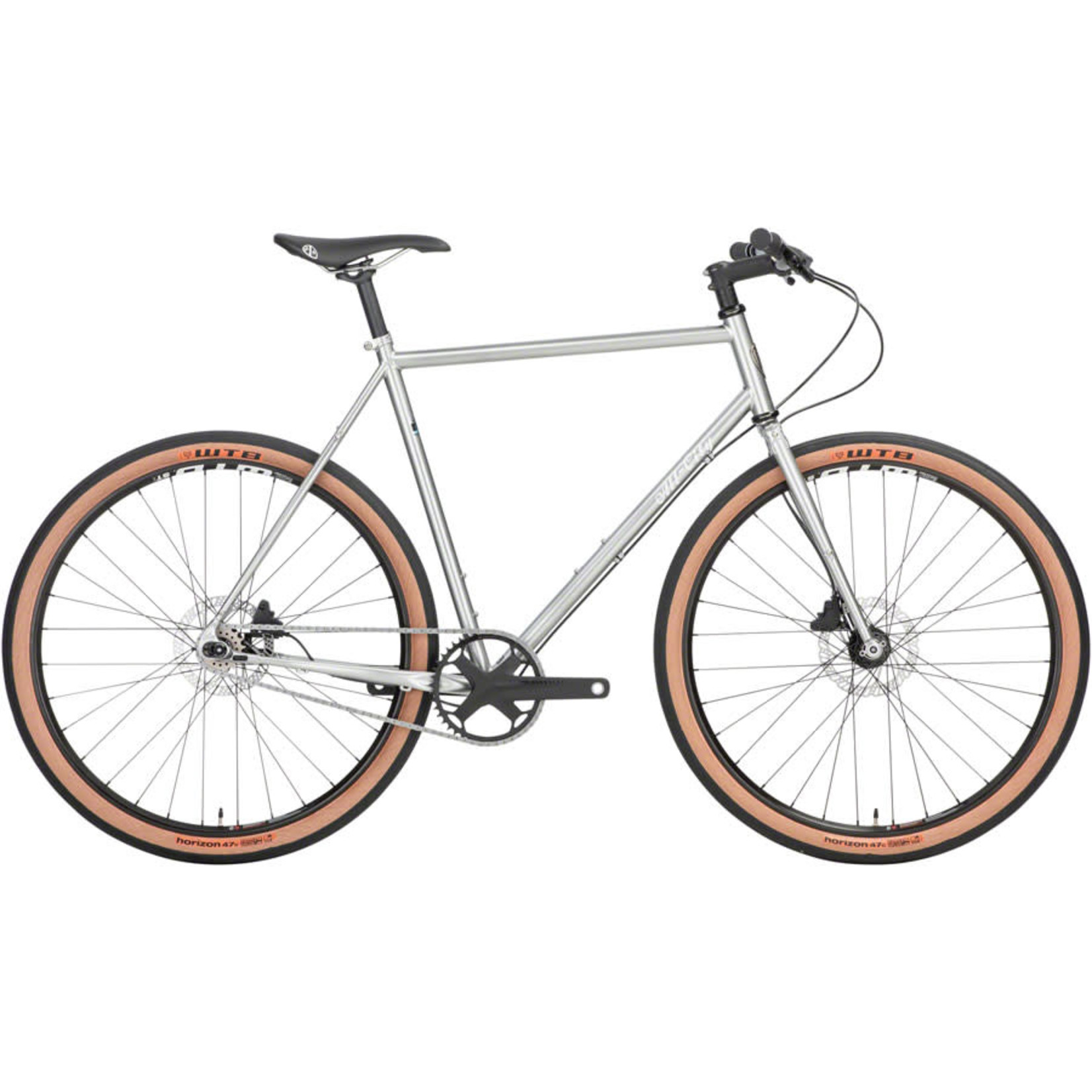 All-City All-City Super Professional Single Speed Bike - 650b, Steel, Quicksilver