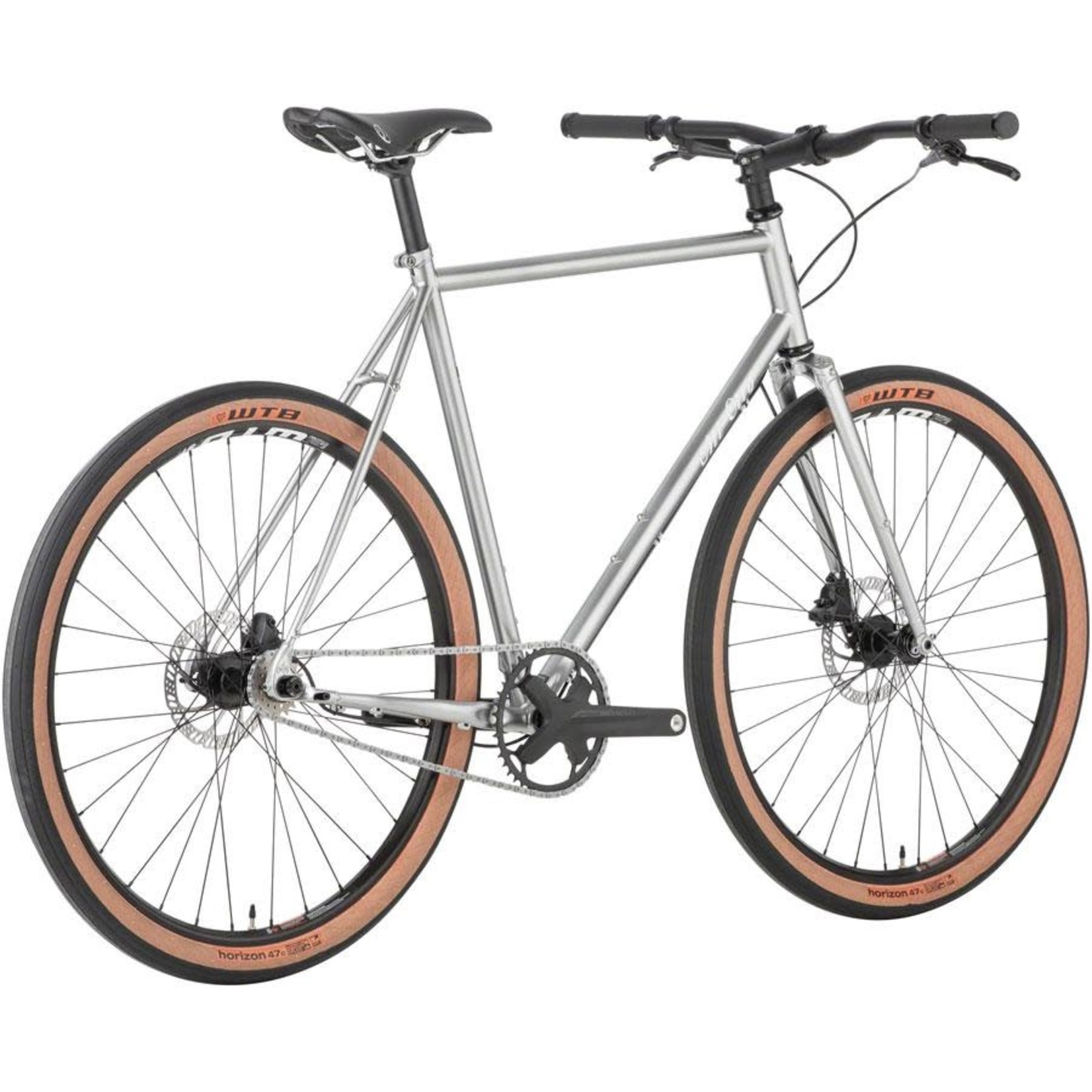 All-City All-City Super Professional Single Speed Bike - 650b, Steel, Quicksilver