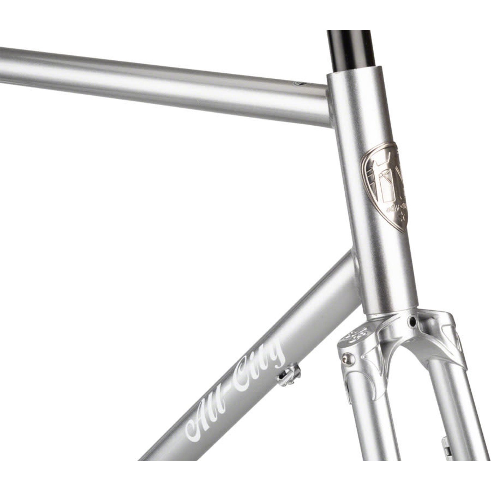 All-City All-City Super Professional Frameset - 700c / 650b, Steel, Quicksilver