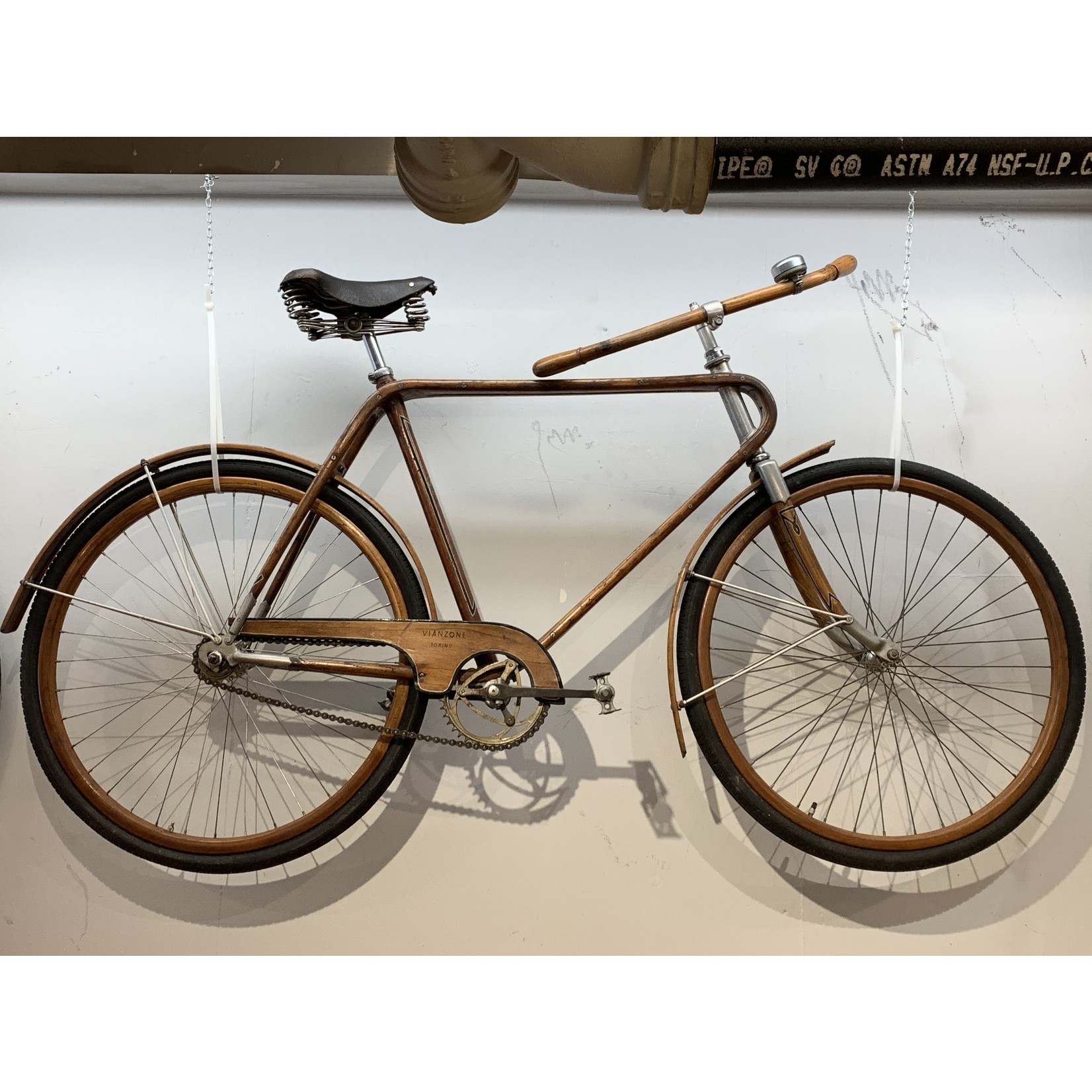 Vintage Wooden Bicycle
